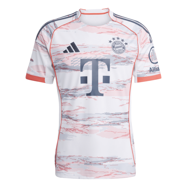 adidas FC Bayern München 25/26 Trikot Home Herren - weiß/navy/orange