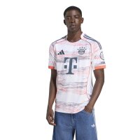 adidas FC Bayern München Trikot Away 25/26 Herren - weiß/navy/orange