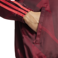 adidas DFB Trainingsjacke EURO25 Damen - dunkelrot/rosa/gelb