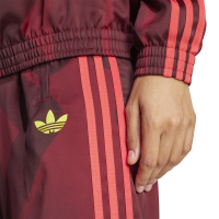 adidas DFB Trainingshose EURO25 Damen - dunkelrot/rosa/gelb