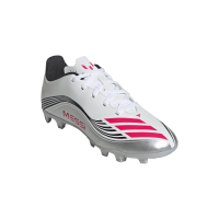 adidas F50 Messi Club FG/MG Kinder - wei&szlig;/silber/schwarz/rot