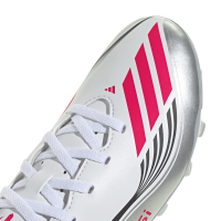 adidas F50 Messi Club FG/MG Kinder - wei&szlig;/silber/schwarz/rot