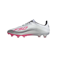 adidas F50 Messi Pro FG Fußballschuhe Herren - weiß/silber/schwarz/rot