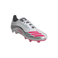 adidas F50 Messi Pro FG Fußballschuhe Herren - weiß/silber/schwarz/rot