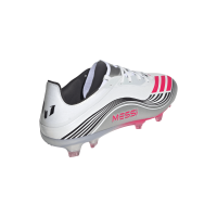 adidas F50 Messi Pro FG Fußballschuhe Herren - weiß/silber/schwarz/rot