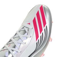 adidas F50 Messi Pro FG Fußballschuhe Herren - weiß/silber/schwarz/rot