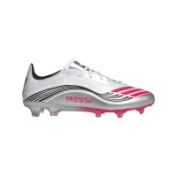 adidas F50 Messi Pro FG Herren - weiß/silber/schwarz/rot