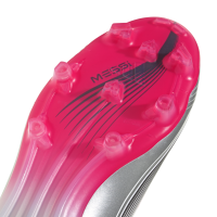 adidas F50 Messi Pro FG Herren - weiß/silber/schwarz/rot