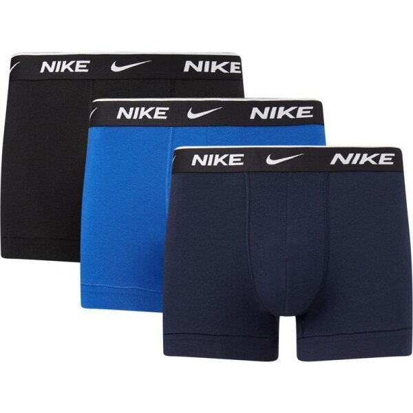 Nike Boxer Shorts Herren 3er Pack - navy/blau/schwarz - M