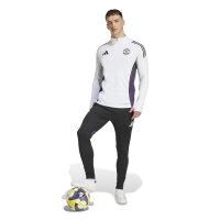 adidas Manchester United Tiro 25 Competition Trainingstop 25/26 Herren - weiß/schwarz/lila
