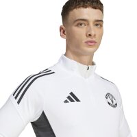 adidas Manchester United Tiro 25 Competition Trainingstop 25/26 Herren - weiß/schwarz/lila