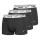 Nike Boxer Shorts Herren 3er Pack - schwarz/weiß - L