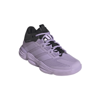 adidas Court Stabil Hallenschuhe Damen - lila/schwarz