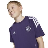 adidas Manchester United Tiro 25 Competition Cotton T-Shirt 25/26 Kinder - lila/weiß