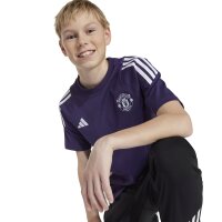 adidas Manchester United Tiro 25 Competition Cotton T-Shirt 25/26 Kinder - lila/weiß