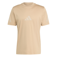 adidas Z.N.E. T-Shirt Herren - beige/weiß