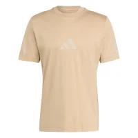 adidas Z.N.E. T-Shirt Herren - beige/weiß