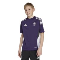 adidas Manchester United Tiro 25 Competitio Trainingstrikot 25/26 Kinder - lila/weiß