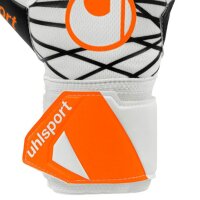 uhlsport Soft Half Negative Comp Torwarthandschuhe Kinder - weiß/schwarz/orange