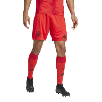 adidas FC Bayern München Shorts Home 24/25 Herren - rot/schwarz