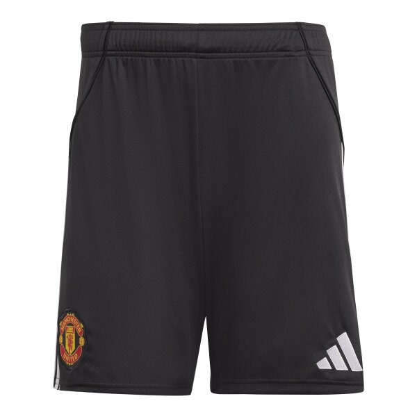 adidas Manchester United Shorts Home 25/26 Herren - schwarz/weiß