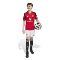 adidas Manchester United Trikot Home 25/26 Kinder - rot/schwarz/weiß