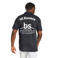 VdS Nievenheim x adidas Squadra 25 Cotton Poloshirt Herren - schwarz/weiß