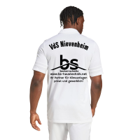VdS Nievenheim x adidas Squadra 25 Poloshirt Herren - weiß/schwarz