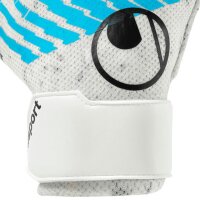uhlsport FM Cybertec Starter Soft Torwarthandschuhe - weiß/blau/schwarz