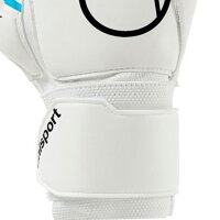 uhlsport FM Cybertec Soft Flex Frame Torwarthandschuhe - weiß/blau/schwarz