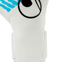 uhlsport FM Cybertec Absolutgrip HN Fit Torwarthandschuhe - weiß/blau/schwarz