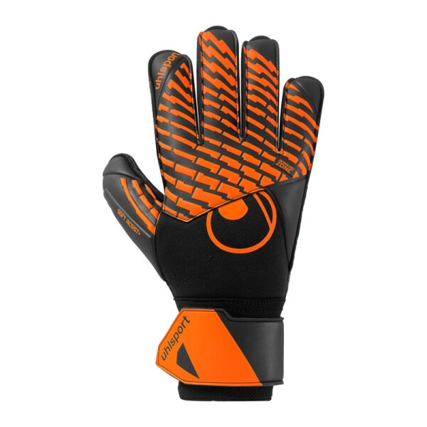 uhlsport FM Soft Resist+ Torwarthandschuhe - schwarz/orange