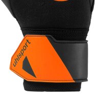 uhlsport FM Soft Resist+ Torwarthandschuhe - schwarz/orange