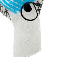 uhlsport FM Cybertec Ultragrip HN Torwarthandschuhe - weiß/blau/schwarz