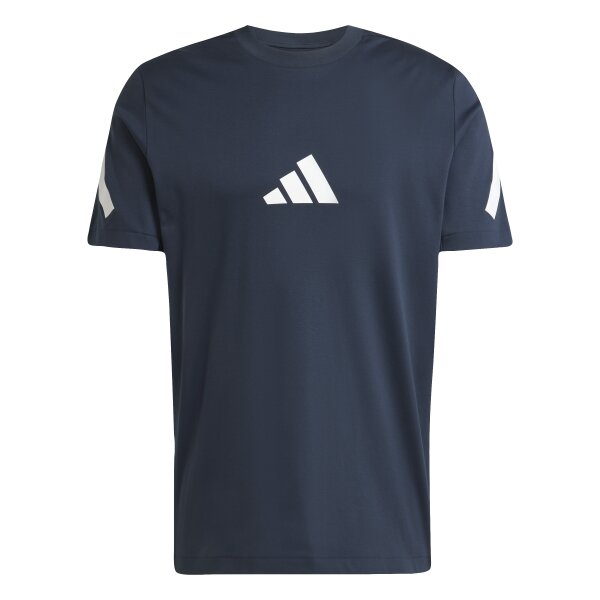 adidas Z.N.E. T-Shirt Herren - navy/weiß