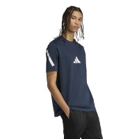 adidas Z.N.E. T-Shirt Herren - navy/weiß