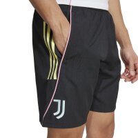 adidas Juventus Turin Tiro 25 Competition Downtime Shorts 25/26 Herren - schwarz/gelb/rosa