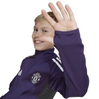 adidas Manchester United Tiro 25 Competitio Trainingstop 25/26 Kinder - lila/weiß/schwarz