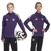 adidas Manchester United Tiro 25 Competitio Trainingstop 25/26 Kinder - lila/weiß/schwarz