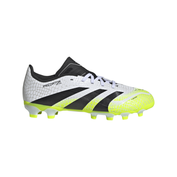 adidas Predator League MG Kinder - weiß/schwarz/gelb