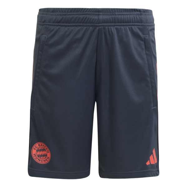 adidas FC Bayern München Tiro 25 Competition Kids Trainingsshorts 25/26 Kinder - grau/orange