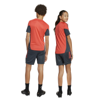 adidas FC Bayern München Tiro 25 Competition Kids Trainingsshorts 25/26 Kinder - grau/orange