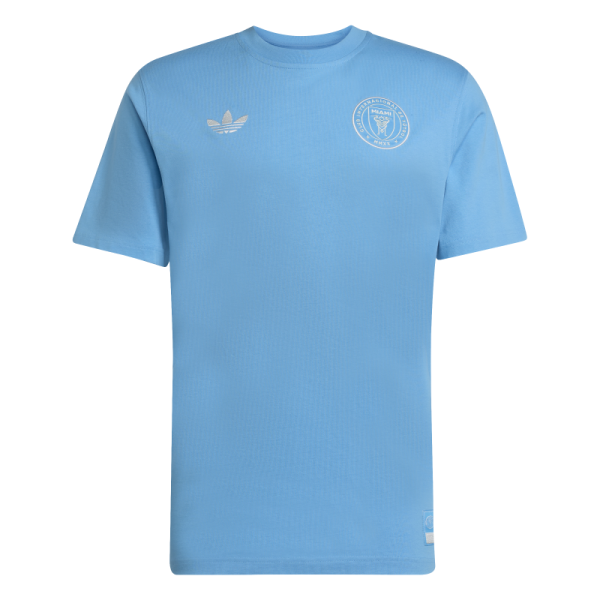 adidas Inter Miami CF Originals Travel T-Shirt 25/26 Herren - blau/weiß