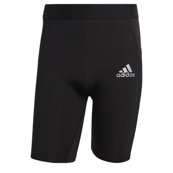 adidas Techfit Tight kurze Leggings Herren - schwarz XS