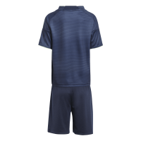 adidas Real Madrid Mini-Kit Away 25/26 Kinder - blau/silber