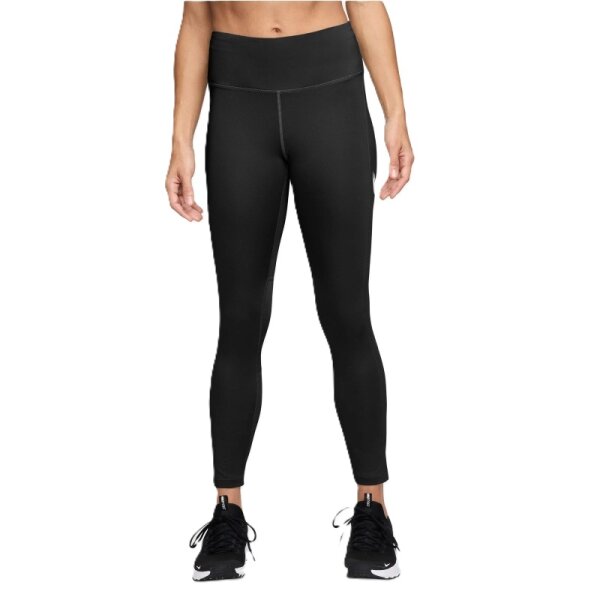 Nike Fast Dri-FIT Mid-Waist 7/8-Leggings Damen - schwarz