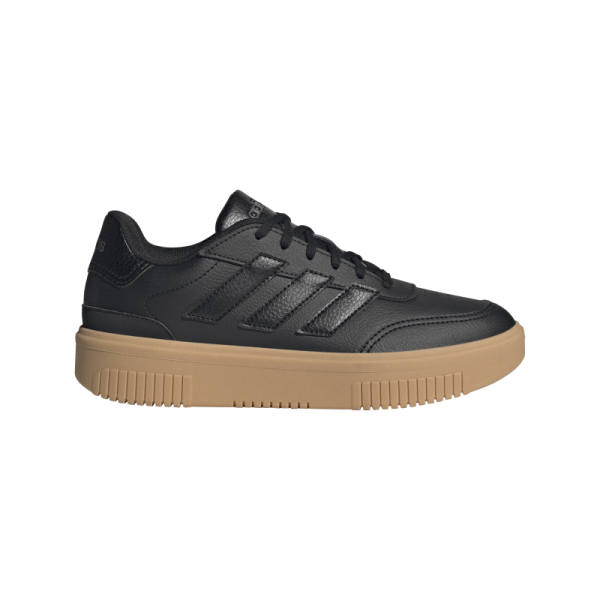 adidas Courtblock Sneaker Damen - schwarz