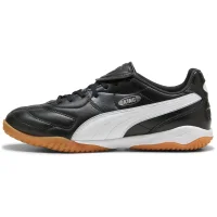 Puma King Liga IT Herren - schwarz/weiß/silber