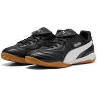 Puma King Liga IT Herren - schwarz/weiß/silber