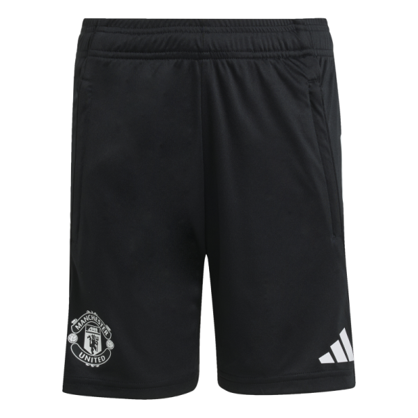 adidas Manchester United Tiro 25 Competition Trainingsshorts 25/26 Kinder - schwarz/weiß